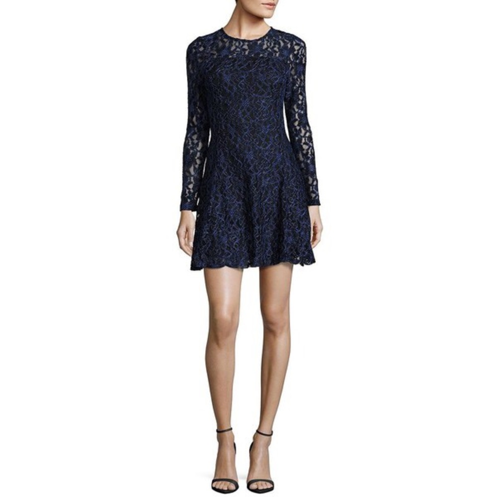 Design Lab Black and Silver Sparkly Dress